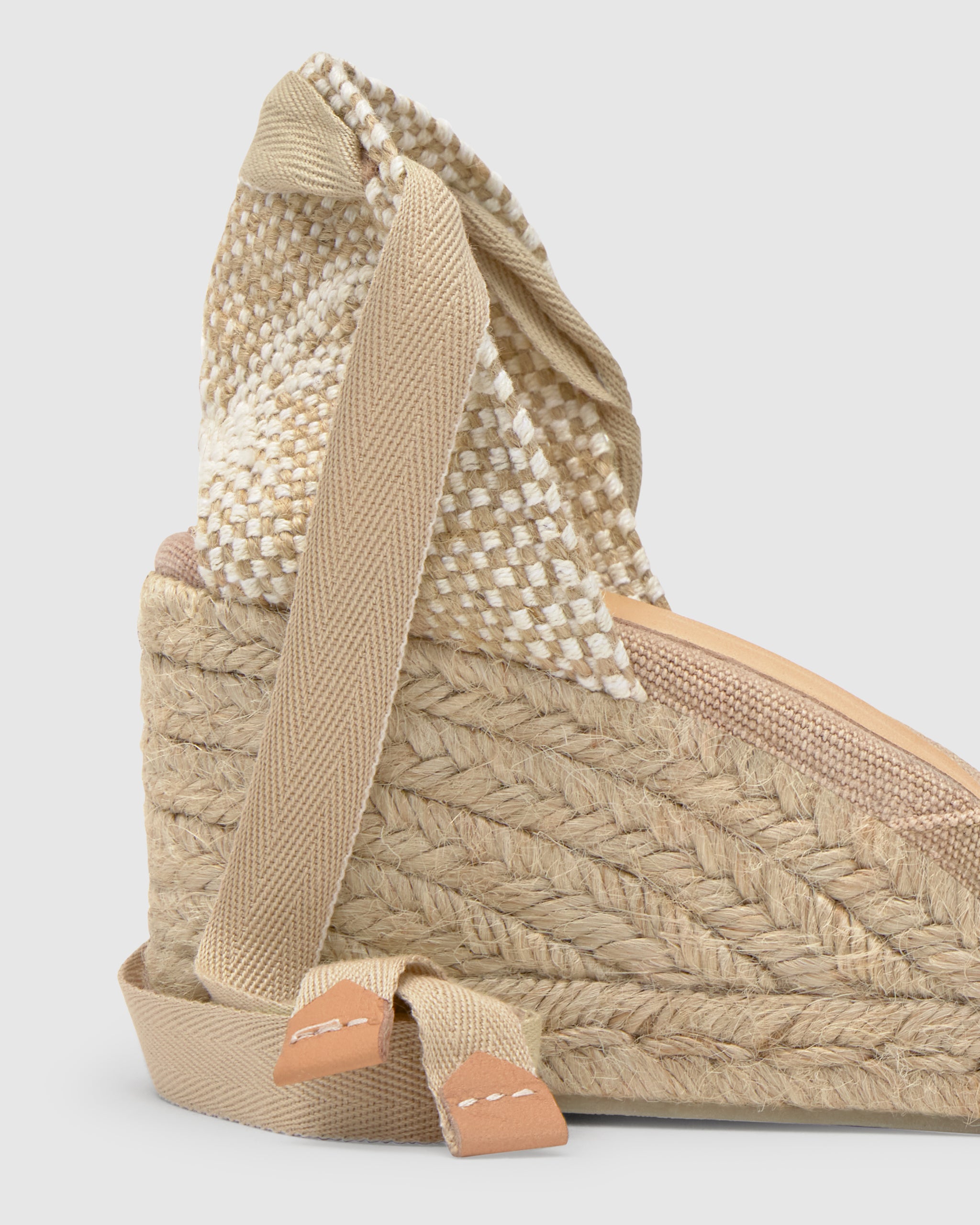 Women's Footwear style Pala Talon with 7cm high Wedge Castañer