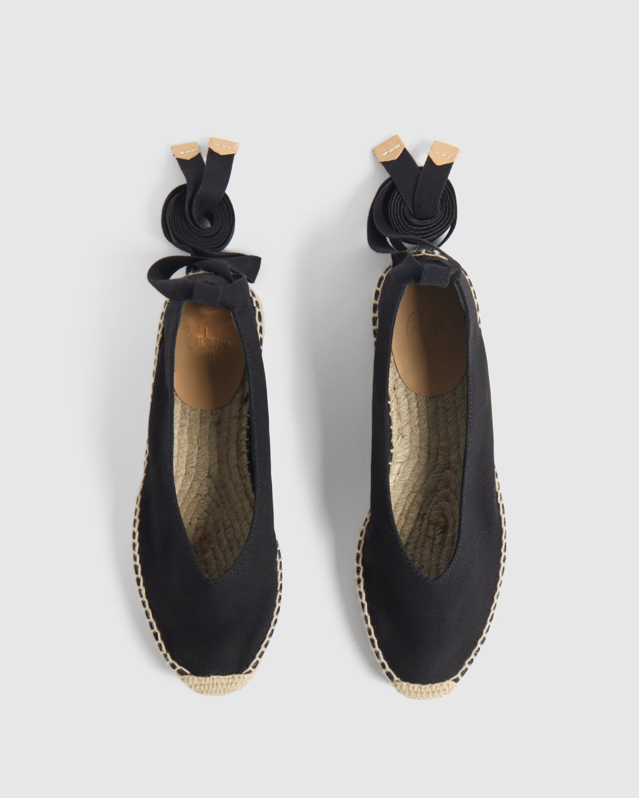 フラットシューズ Castaner ESPADRILLE (25551100 NEGRO) Men's classic espadrilles by Castañer