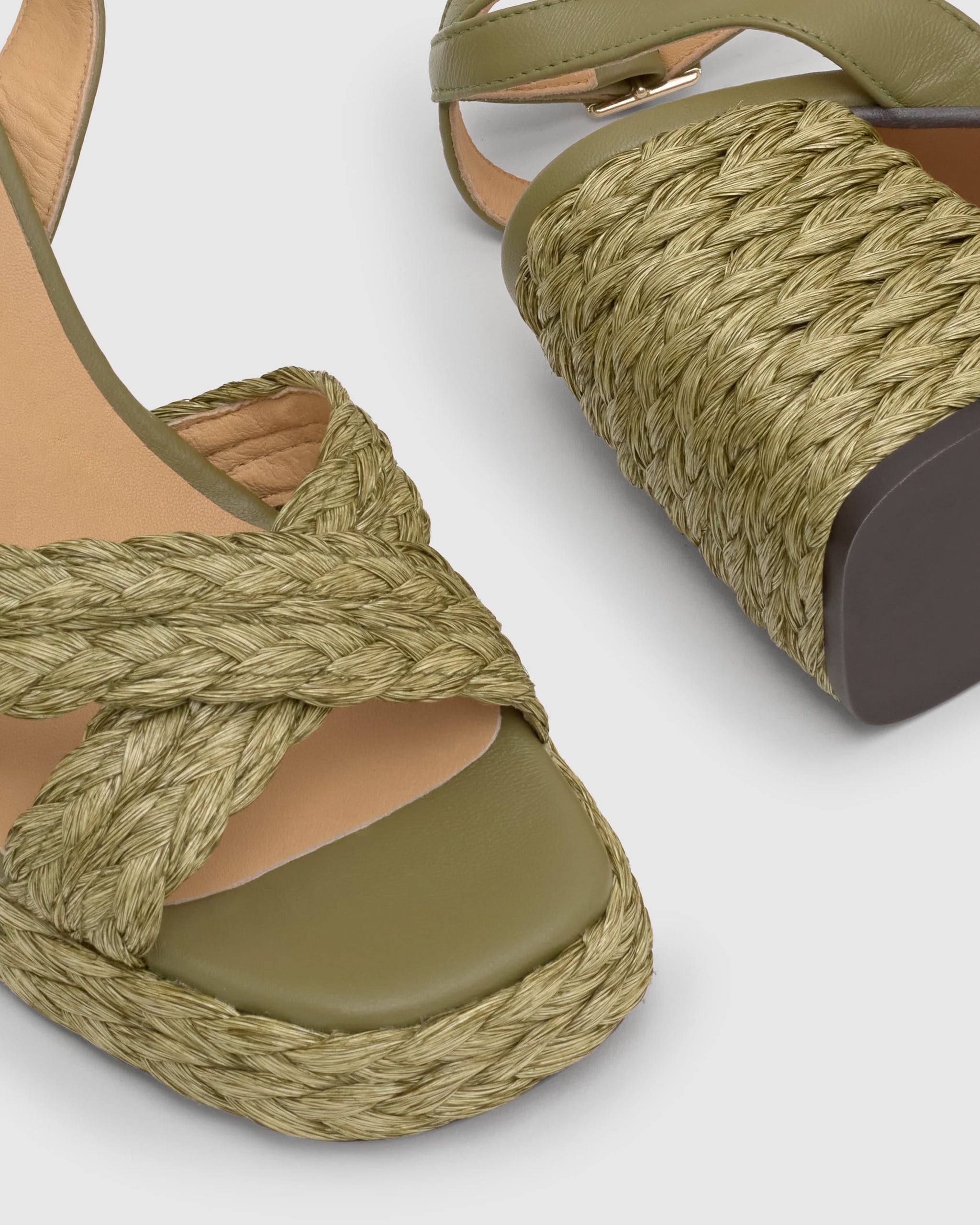 サンダル・ミュール CASTANER Women Sandals VALERIETTE 258 RAFIANATURAL Beige Sandal style Women's Footwear with 10cm high Heel | Castañer