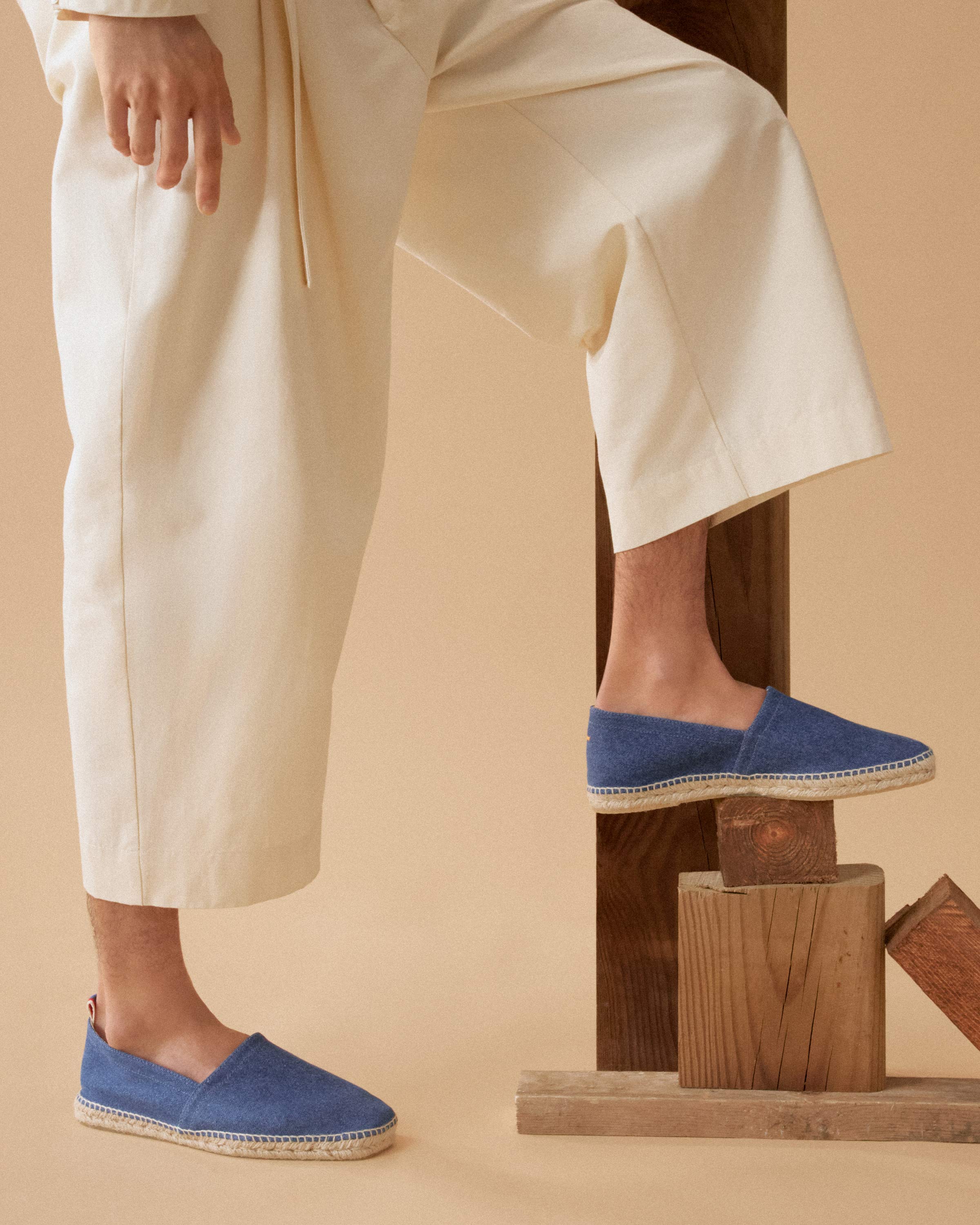 Men's Camping style espadrille with 2cm high Flat | Castañer – Castañer UK