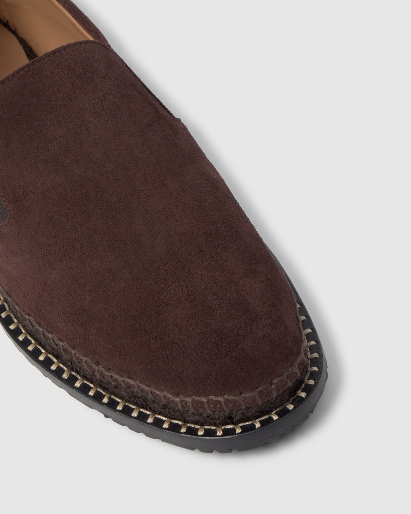 Alpargata slipper de hombre Fabio en serraje