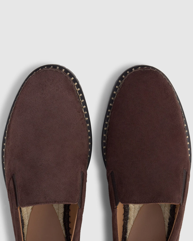 Alpargata slipper de hombre Fabio en serraje